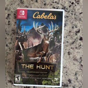 Cabela's The Hunt Championship Edition for Nintendo Switch w/ rifle